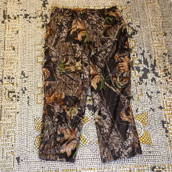 Woolrich Outdoor Guide Coll Realtree Hardwood Camo Lined Pants Mens Sz XXL - Picture 2 of 8